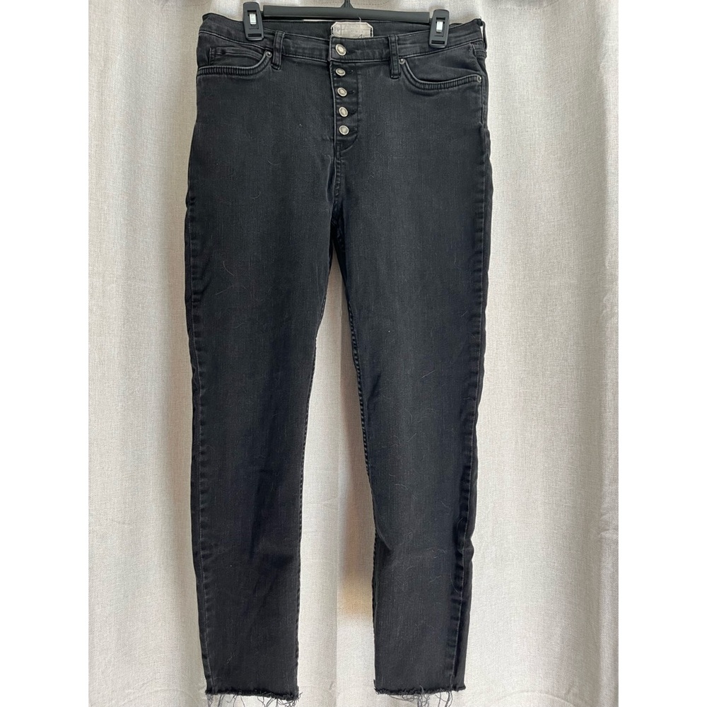 Free People Button Fly Skinny Jean